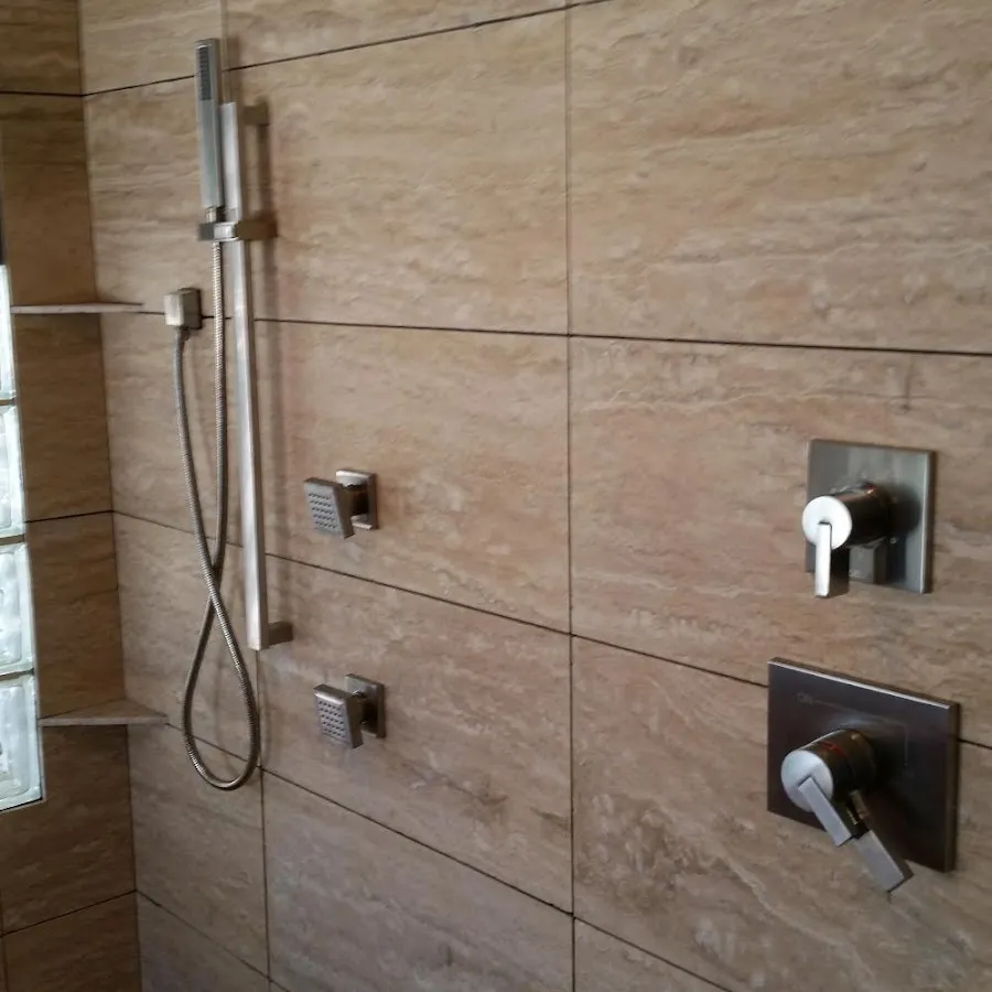 Shower fixture installation for Water Heater Installation in Perry